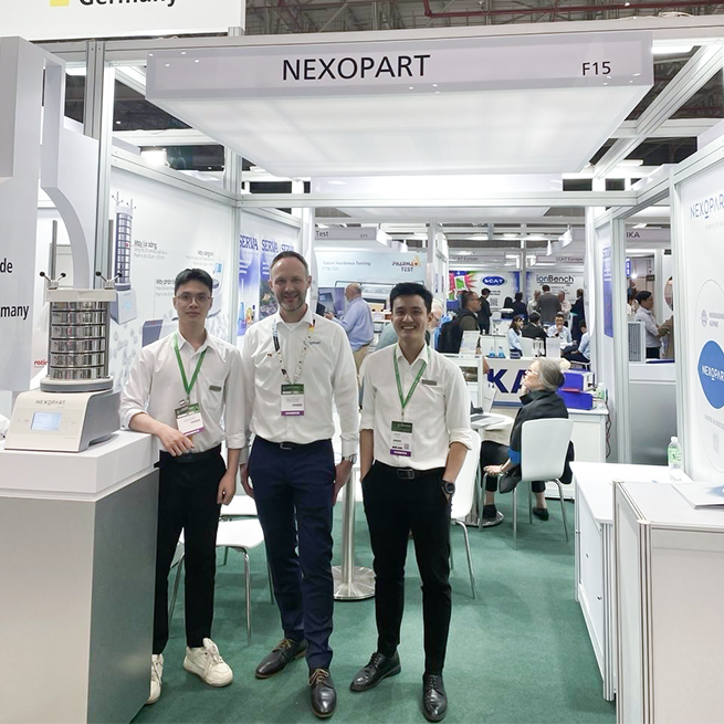 NEXOPART auf der Analytica Vietnam 2025 in Ho Chi Minh City